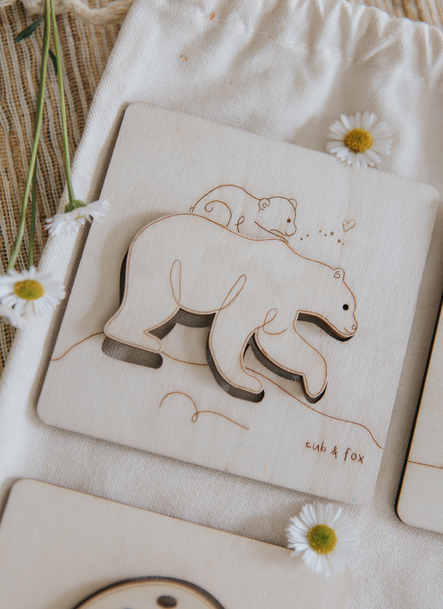 Woodland Stencil & Stamp Set