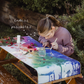 Rainbow Magic Canvas + Brush Set: Paint with just water!
