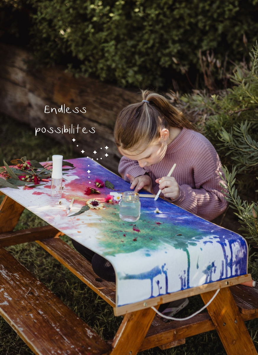 Rainbow Magic Canvas + Brush Set: Paint with just water!