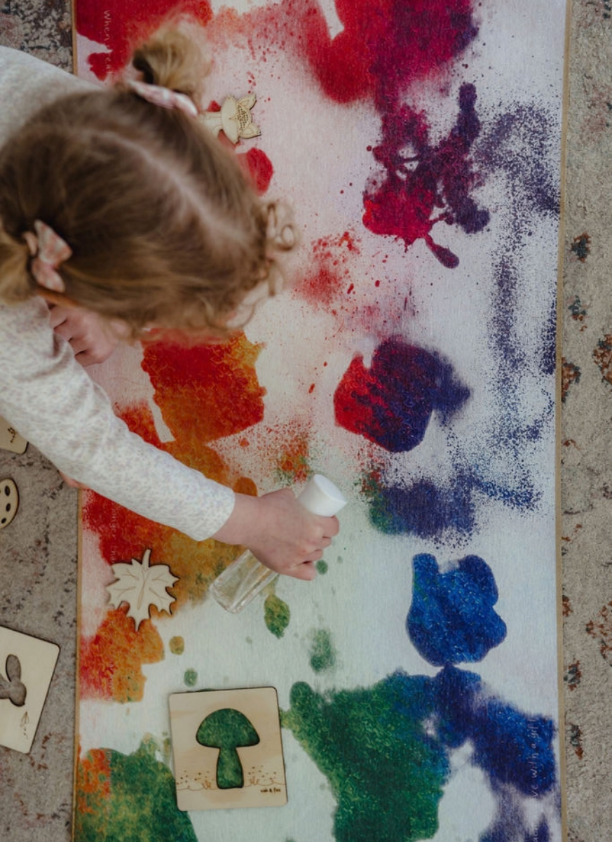 Rainbow Magic Canvas + Brush Set: Paint with just water!