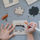 Stencil, Stamp & Spray Set