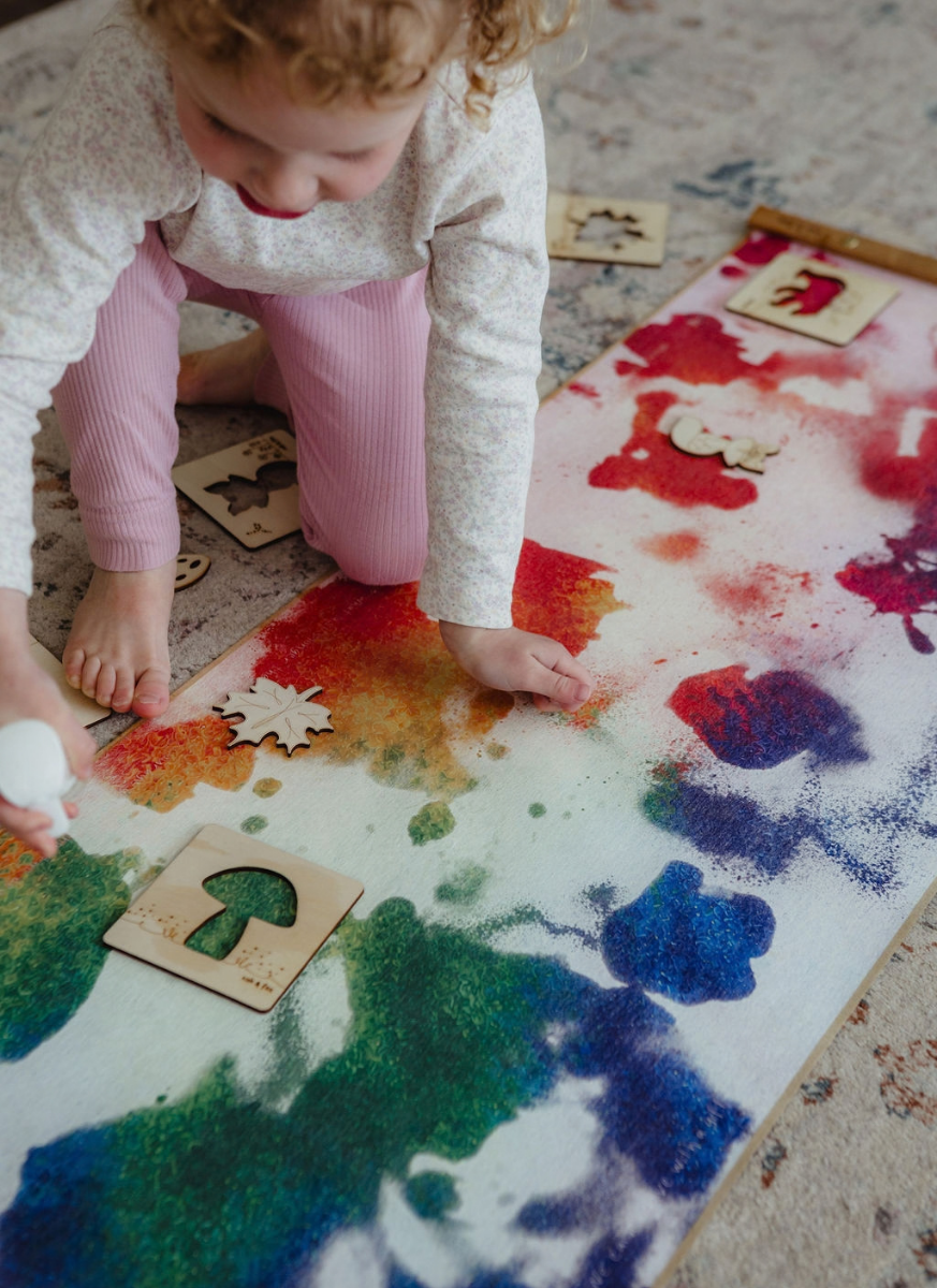 Rainbow Magic Canvas + Brush Set: Paint with just water!