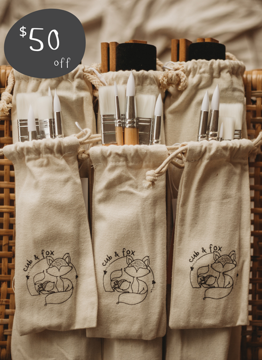 BUY 3: Magic Canvas + Brush Set