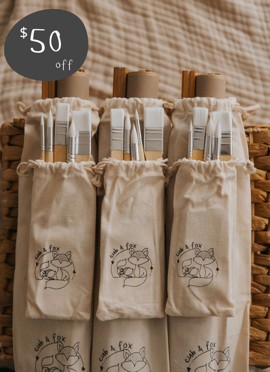 BUY 3: Magic Canvas + Brush Set