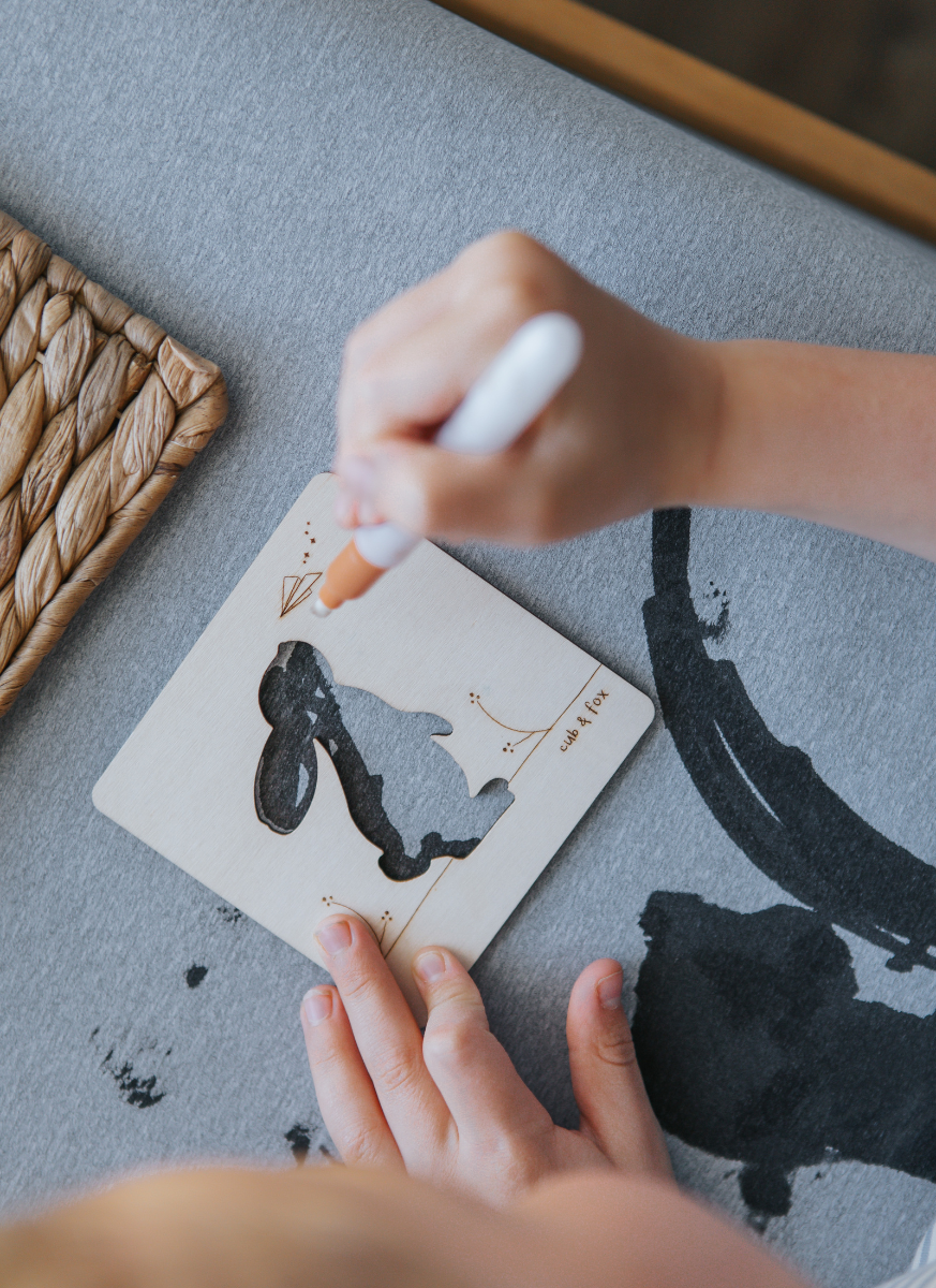 Stencil, Stamp & Spray Set