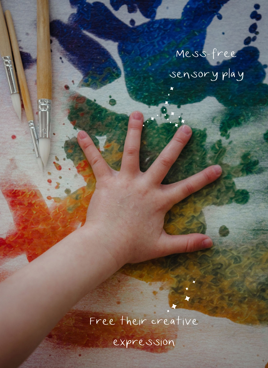 Rainbow Magic Canvas + Brush Set: Paint with just water!