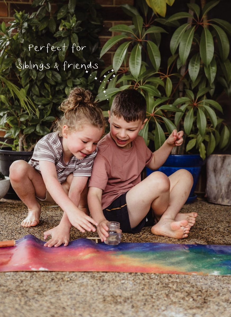 Rainbow Magic Canvas + Brush Set: Paint with just water!