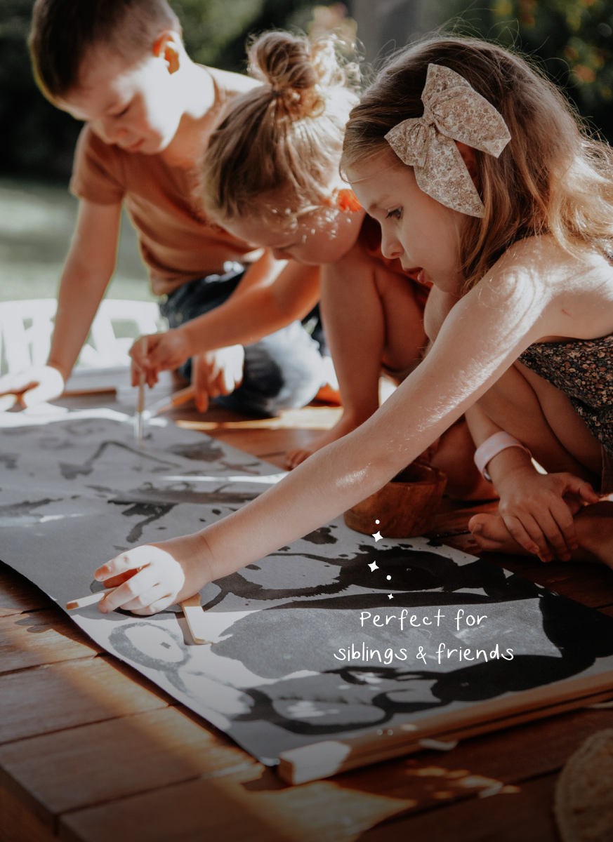 Magic Canvas & Brush Set: Paint with just water!