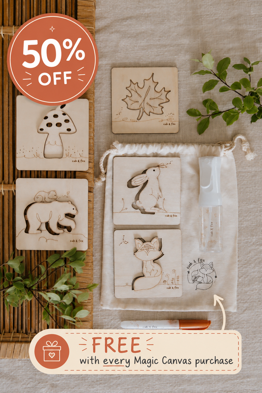 Stencil, Stamp & Spray Set