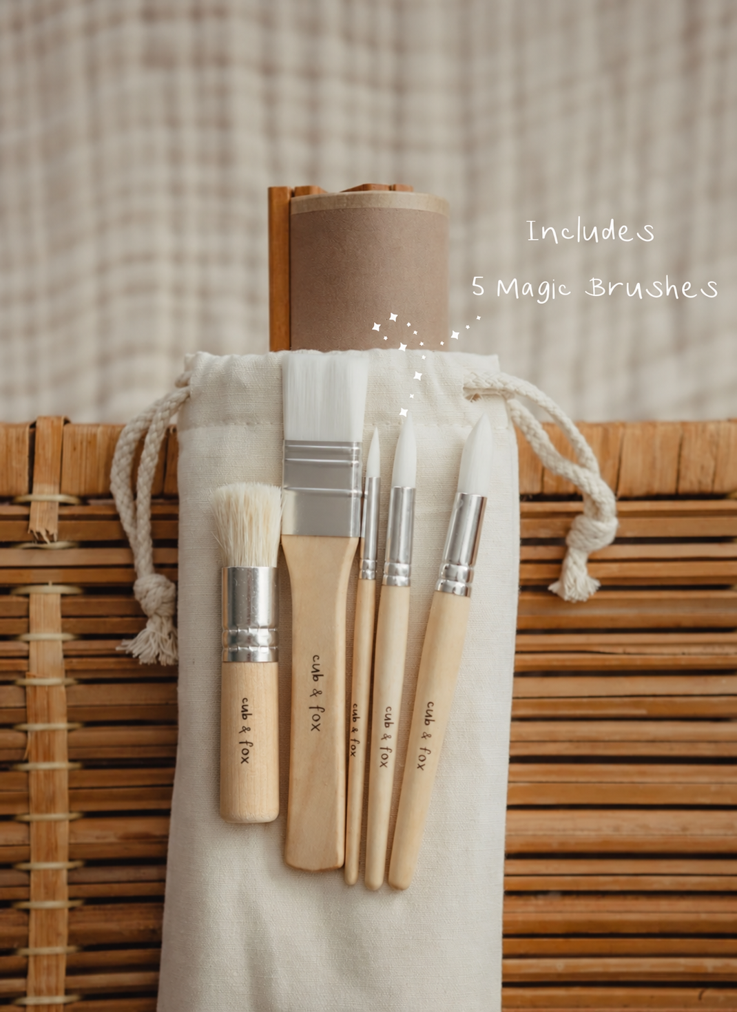 Original Magic Canvas + Brush Set: Paint with just water!