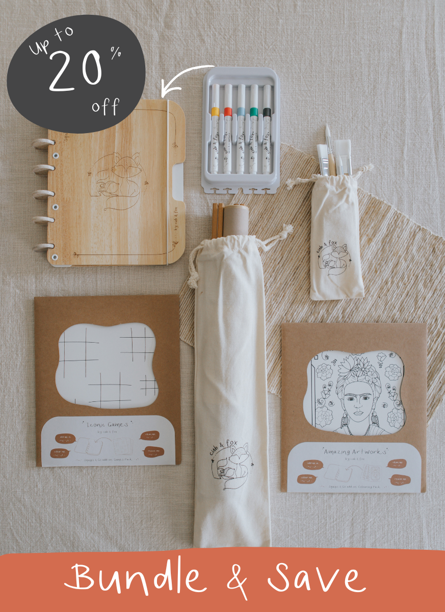 Magic Canvas + Creativity Book Activity Set