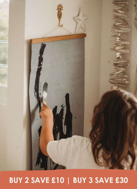 Magic Canvas & Brush Set: Mess-Free Painting with Just Water