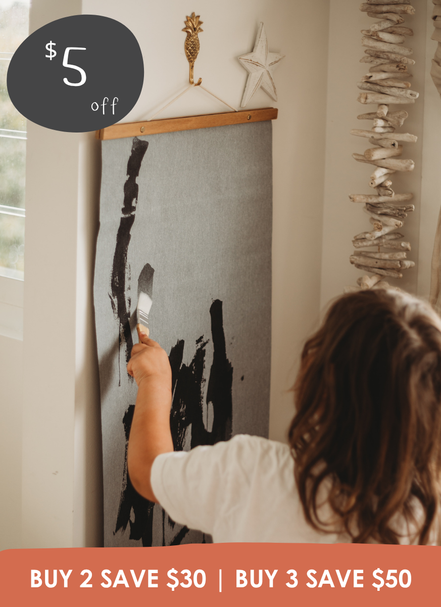 Magic Canvas + Brush Set: Paint with just water!