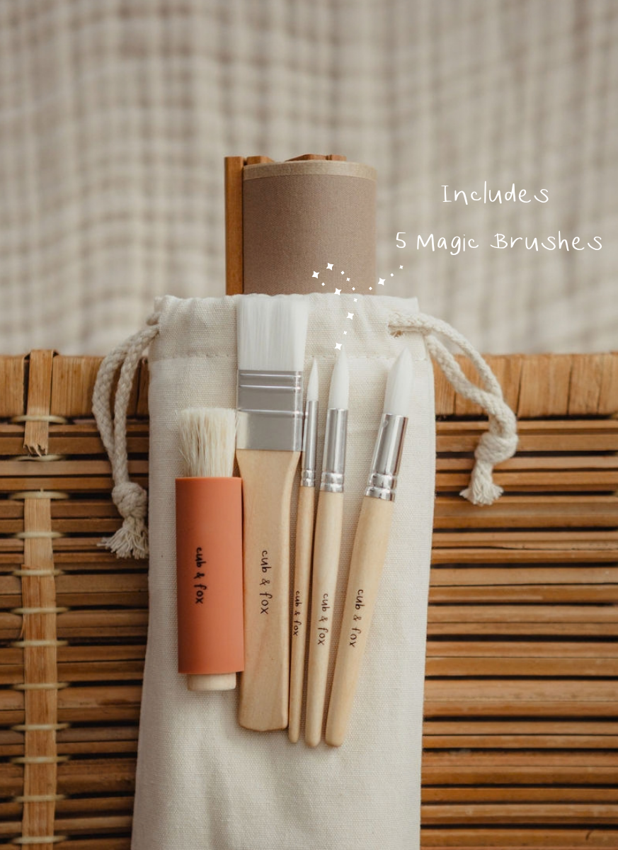 Rainbow Magic Canvas + Brush Set: Paint with just water!