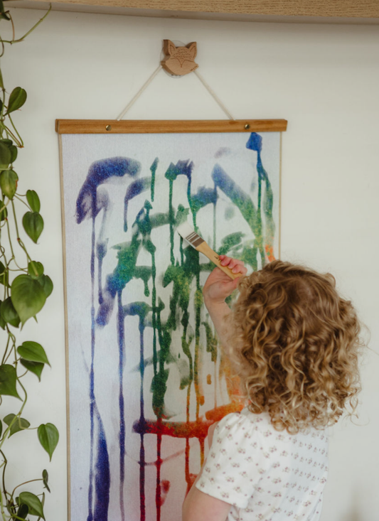 Rainbow Magic Canvas + Brush Set: Paint with just water!